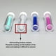 thumbnail image 2 of Soidarity 2 piezas de higiene y seguridad de silicona táctil insertador de lentes ojos conveniente removedor de lentes duros Cuidado de ojos verde, 2 of 6