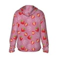 thumbnail image 3 of Fotbe Cute Strawberry Men's Women's UPF 50+ Sun Protection Jacket Hooded Cooling Shirt with Pockets Hiking Outdoor Performance-, 3 of 9