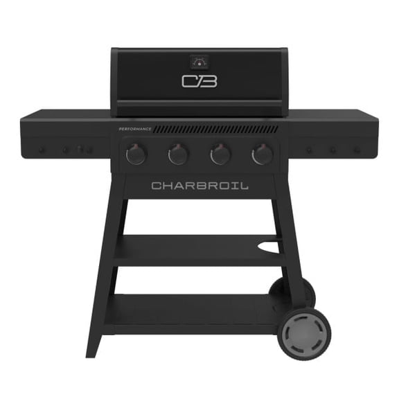 Charbroil® Performance Series™ FlavorMax™ 4-Burner Cart Gas Grill, Blackout