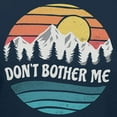 thumbnail image 3 of Teelocity Don't Bother Me Graphic T-Shirt (3XL - Standard Fit, Navy), 3 of 4