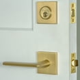 thumbnail image 4 of Viaggio Qadbrz_Combo_234_Lh Quadrato Left Handed Solid Brass Single Cylinder Keyed Entry, 4 of 7