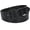03 Black With Black Buckle, variant on Men's Double Prong Belt 2 Holes Leather Jeans Belt for Men 1.5 inches Wide