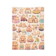 thumbnail image 2 of Capybara Gifts Blanket Throw Blanket Lightweight Cozy Plush Blanket for Bedroom Living Rooms Sofa Couch 50x40, 2 of 6