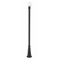 thumbnail image 2 of 597PHM-519P-BK-Z-Lite-Laurent - 1 Light Outdoor Post Mount Light with Opal Glass In Modern Style-105.5 Inches Tall and 10 Inches Wide, 2 of 2