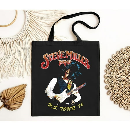vintage Steve Miller Band Tour 76 Tote Bag-TH18010