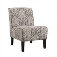 thumbnail image 1 of Atlin Designs Chaise d'Appoint en Tissu Motif Floral Gris, 1 of 1