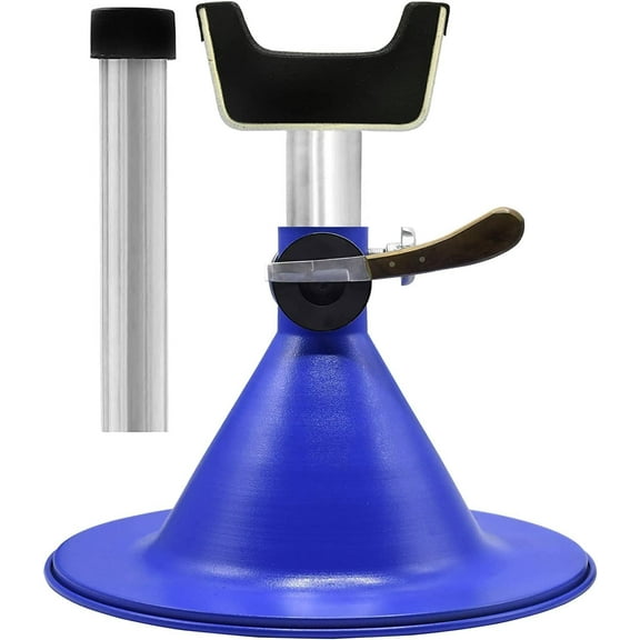 Odontomed2011 Standard Size Farrier Stand Equine Trimming Shoeing Barefoot (Blue), 16'' - 22''