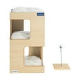 thumbnail image 2 of Sam's Pets Escher Cat Tree 23.5'' in White Oak, 2 of 5
