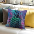 thumbnail image 3 of BANET Pillows Decorative Throw Pillows Watercolor Tropical Fruit Throw Pillow Cover Square Outdoor Decor Pillowcase for Home Sofa Bed () 24x24in, 3 of 5