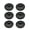 Black, variant on CEORPER 6Pcs Floor Foot Switches Inline Foot Pedal Lamp Switches with Step on Button