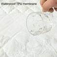 thumbnail image 2 of Paokuoon Waterproof Mattress Protector Mattress Pad Mattress Protector Waterproof Breathable Soft Elastic Band slip Full Coverage Children Elderly Protective, 2 of 7