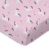 SheetWorld Fitted 100% Cotton Jersey Play Yard Sheet Fits BabyBjorn Travel Crib Light 24 x 42, Unicorns Pink