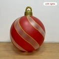 thumbnail image 1 of 60cm Extérieur Noël Gonflable Boule Décorative PVC Géant Grandes Boules Cadeau, 1 of 4