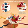 thumbnail image 4 of INvench Baby Toys 6-12 Months,Pull String Teething Sensory Toys for 1 Year Old Christmas Gifts, 4 of 7