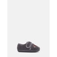thumbnail image 2 of Wonder Nation Toddler Boys House Slippers, Race Car Embroidery, Medium Width, 2 of 5