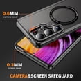 thumbnail image 7 of Dteck for Samsung Galaxy S25 Ultra Case, Compatible with MagSafe, Anti-Yellowing Slim Shockproof Magnetic Phone Case for Samsung Galaxy S25 Ultra 6.9" 2025,Black, 7 of 7
