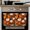 Orange White, variant on Blue Pumpkin Fall Kitchen Towels Set of 4, Water Absorbent Dish Towel, Thanksgiving Maple Leaves Farmhouse Decorative Hand Towels - Quick Drying Cloth for Cooking Baking, 18x28 Inch