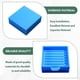 thumbnail image 5 of Plantilla de Notas Adhesivas Compatible con Post Notes, Base de Blocs Adhesivos de 3x3 con 2 Plantillas Incluidas, Organizador de Blocs de Notas Azul., 5 of 5