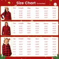 thumbnail image 2 of GYRATEDREAM Christmas Pajamas for Family Matching Cute Long Sleeve Couples Soft Sleepwear One Piece Funny Christmas Pjs Sets, 2 of 10