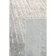 thumbnail image 4 of Pasargad Home Starburst Collection Power-Loomed White/Grey Area Rug- 3' x 5', For Indoor Space and all Age of Group, 4 of 4