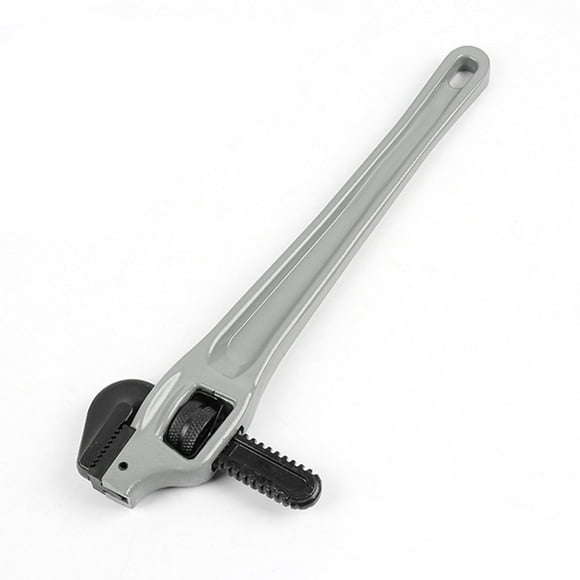 Adjustable Offset Pipe Wrench Lightweight Cr Mo Steel, I Beam Handle Construction, Maximum Torsion, Gripping Force, Fine Processing Teeth, Efficient Spring Loading, Handymen,