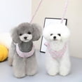thumbnail image 4 of Monfince Dog Dress Harnesses for Small Dogs Girl Puppy Cat Bunny Rabbit Clothes Outfit Flower Pet Cat Apparel Bow Doggy Dresses with Leash Set for Chihuahua Yorkie, S, 4 of 12