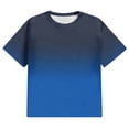 thumbnail image 5 of Krdevn Men's Casual T Shirt Plus Size Loose Casual 3D Printing T Shirt,5XL, 5 of 5