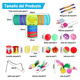 thumbnail image 2 of Juego De Plumas  Bloosom Con Campana Para Gatos, 22 Unidades Multicolor, 2 of 5