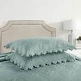 thumbnail image 4 of MarCielo 3Pcs 100% Cotton Oversized Quilt Bedspread Coverlet Set TK, 4 of 7
