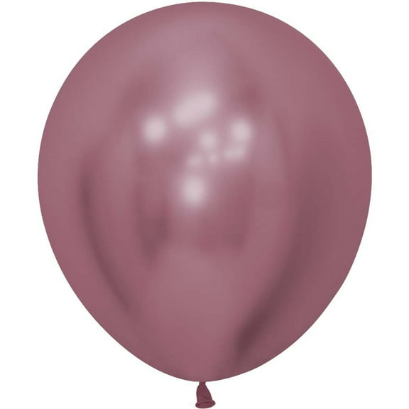 18 inch Sempertex Reflex Pink Latex Balloons (15 Pack) - Party Supplies Decorations