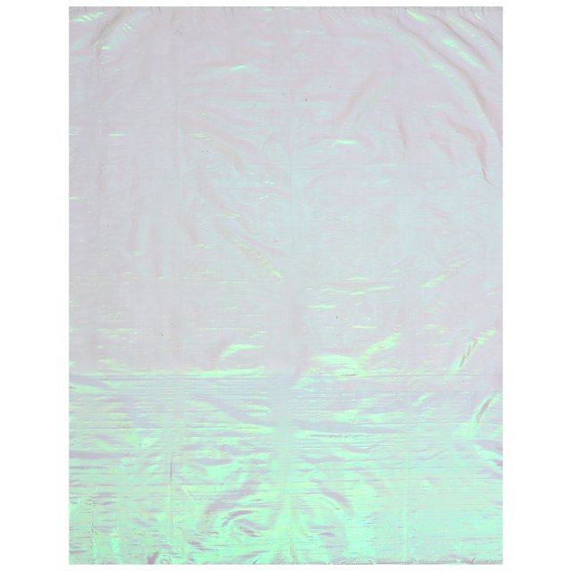 Tela de gasa holográfica iridiscente de encaje de encaje gradiente para el vestido de novia