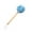 blue❥durable enough for long-term use, variant on Aufmer Back Scrubber for Shower┃Loofah Long Handle Bath Body Brush┃Soft Nylon Mesh Sponge On a Stick for Shower Men Women Kids Elderly┃Exfoliating Scrub Cleaning Luffa for All Kinds of Skin