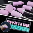 thumbnail image 6 of Nail Drill Bits Set, Nail Files Drill Cuticle Polishing Bit, Nail Grinding Head, Manicure Set for Acrylic Nails, Gel Removal, Home Salon Use, Compatible with Most Drills, 6 of 8
