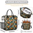 thumbnail image 5 of Pioneer Flower Floral Print Pattern Womens Lunch Box for Work,Insulated Large Lunch Bag,Leakproof Adult Lunch Bag for Work,Beach,Travel,Picnic,Camping, 5 of 6