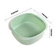 thumbnail image 3 of XGFHYJEH Colander, Colander Plastic, Small Colander, Berry Colander, Kitchen Colander, Fruit Colander, Small Colander for Fruit and Veggies, 3 of 7