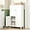 White, variant on Metal Storage Cabinet,71" H Pantry Cabinet with 2 Doors and 5 Adjustable Shelves,6 Tier Tall Kitchen Storage Cabinets for Kitchen,Pantry,Living/Study/Laundry Room(White)