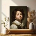 thumbnail image 6 of Qisvanset Boy Portrait Oil Canvas Art 15.75x11.81 Inches, 6 of 8
