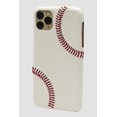 thumbnail image 3 of Coque Téléphone Baseball pour iPhone 12 Mini - en Cuir de Baseball Professionnel et Surpiqûres Rouges, Mince, 3 of 3