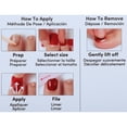 thumbnail image 5 of Dashing Diva GLOSS Gel Nail Polish Strips, Beachcombers, Includes 32 Strips, 5 of 9