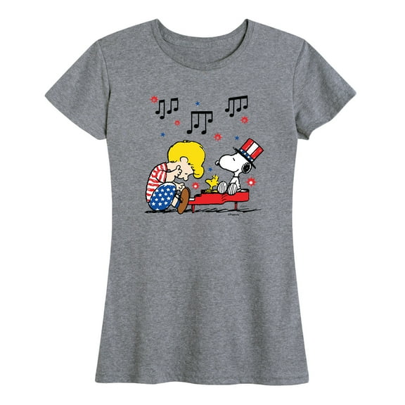 Peanuts - American - Women's Short Sleeve Graphic T-Shirt