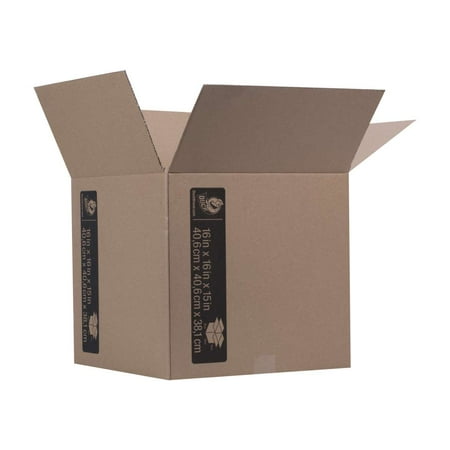 Duck Brand Kraft Box - Brown, 16 in. x 16 in. x 15 in.