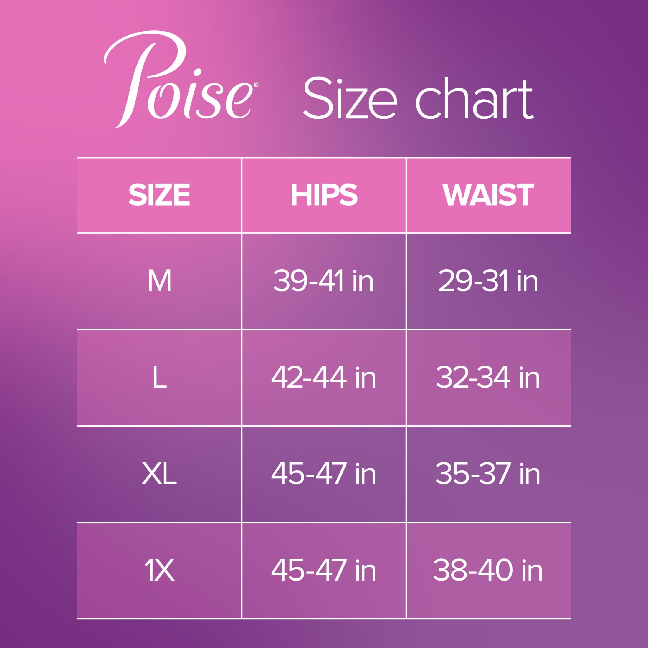 Poise Washable Adult Incontinence Underwear for Women, Reusable, Light Absorbency, Large, High Waist, Pink, 1 Count