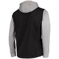 thumbnail image 3 of Men's Dunbrooke Black/Gray Las Vegas Raiders Alpha Full-Zip Jacket, 3 of 4