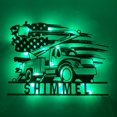 thumbnail image 2 of Handmadetneonsign Truck Driver Metal Wall Art Light, Driver Metal Sign Wall Decor, Trucker Metal Decor, 2 of 4