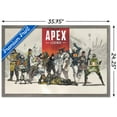 thumbnail image 3 of Apex Legends - Group Shot Wall Poster, 22.375" x 34" Framed, 3 of 6