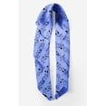 thumbnail image 2 of Bimba Blue Notes Musical Instrument Pure Silk Printed Head Bandanas Summer Neck Wrap Scarf 40 x 80 Inches, 2 of 6