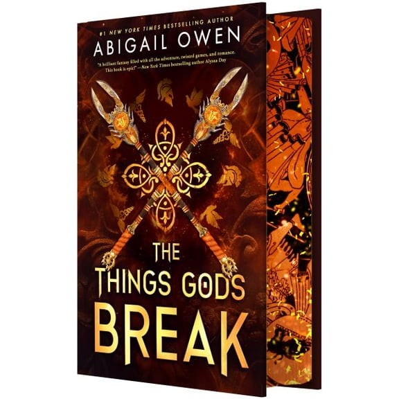 Pre-Owned The Things Gods Break (The Crucible, 2), 9781649378538, 164937853X, Hardcover, Deluxe,Limited edition