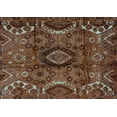 thumbnail image 1 of Ahgly Company Machine Washable Indoor Rectangle Southwestern Turquoise Blue Country Area Rugs, 5' x 7', 1 of 4