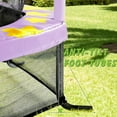 thumbnail image 7 of Mini Trampoline for Kids, 55" Small Round trampoline with Safety Enclosure Net and Safety Pad for Indoor Outdoor, Portable Round Trampoline for 3-9 Years Boys Girls, Purple, 7 of 7