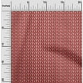 thumbnail image 1 of oneOone Polyester Lycra Red Fabric Geometric Bandhani Sewing Craft Projects Fabric Prints By Yard 56 Inch Wide, 1 of 4